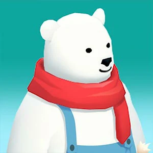 Idle Bear Island Polar Tycoon - free online game screenshot at Liadnao